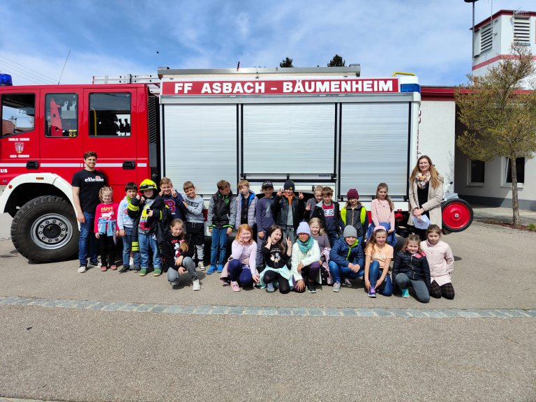 Besuch bei der Feuerwehr